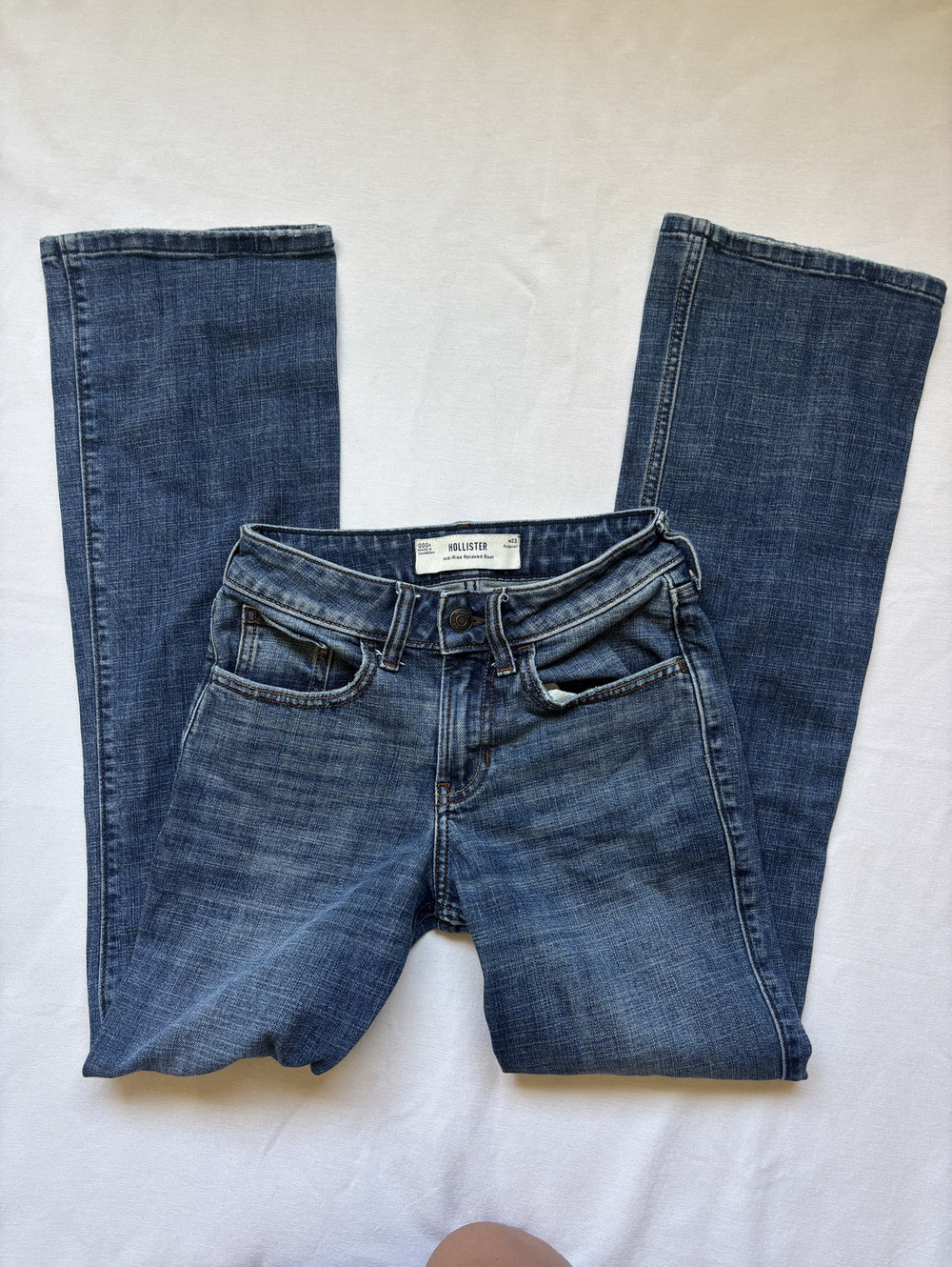 y2k Hollister mid rise boot cut jeans size 23/ 000
